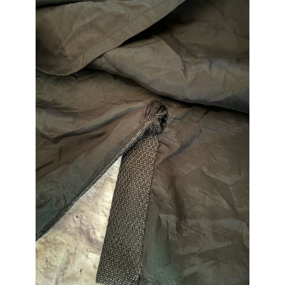 Ann Taylor black metallic twill pencil skirt fine Italian fabric size 14 - Picture 5 of 13